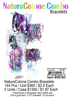 Natura Cotone Combo Bracelets
